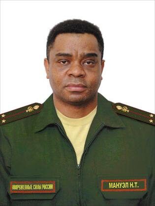 Image for the Tweet beginning: Angola-born war participant joins Belgorod