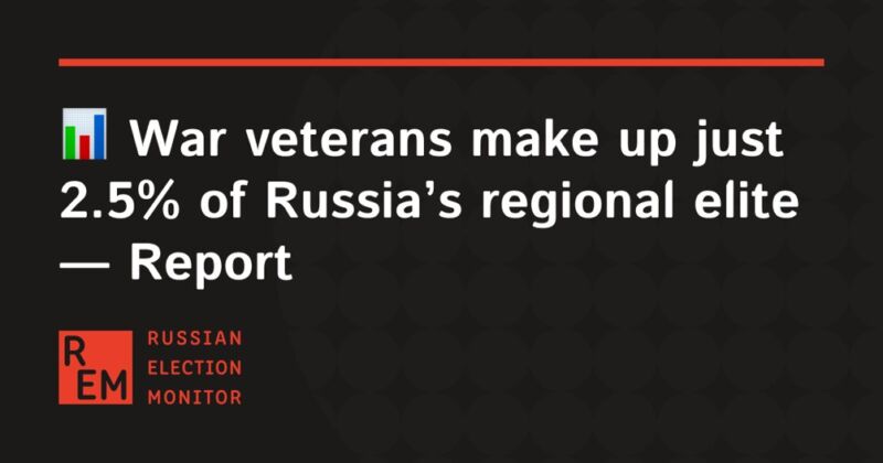 Image for the Tweet beginning: 📊 War veterans make up