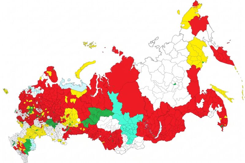 Image for the Tweet beginning: Russia’s municipal reform keeps spreading,